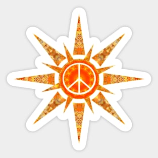 Solar Peace Sticker